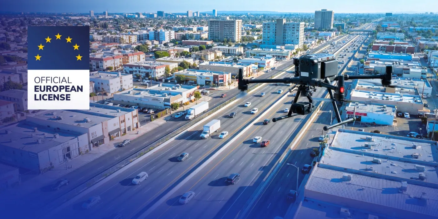 dron-dji-300-ciudad-1400x700 dron dji 300 sobrevolando una ciudad realizando una inspección técnica