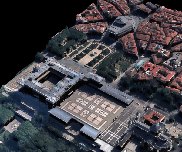 modelo 3d digital para fotogrametria