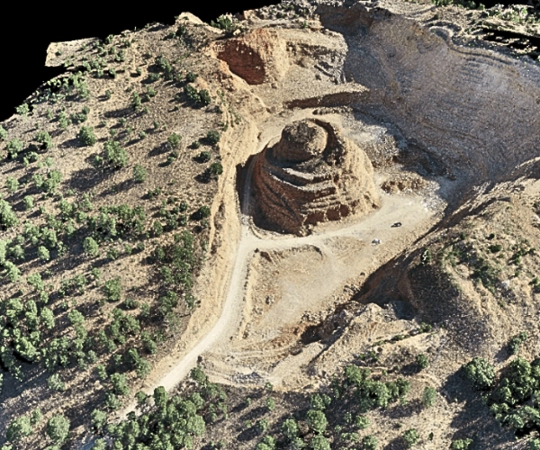 Modelo 3d para topografia